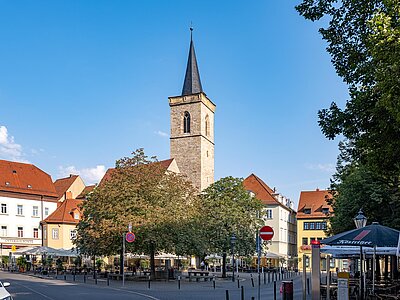 Der Wenigemarkt in Erfurt