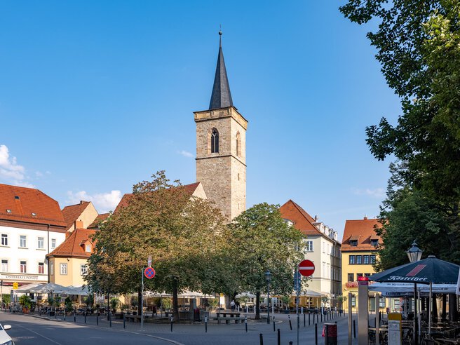 Der Wenigemarkt in Erfurt