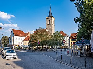 Wenigemarkt an dem sich das Büro für ausländische Mitbürger*innen befindet